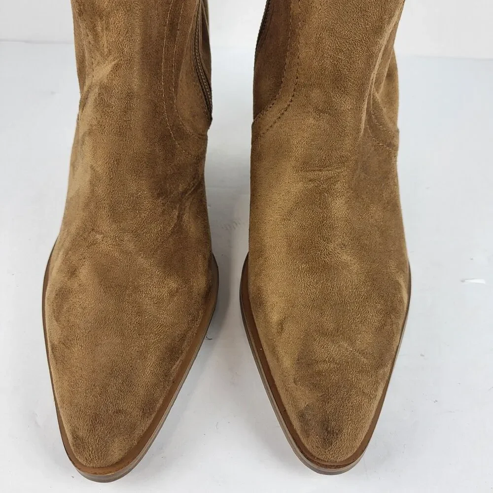 Marc Fisher ltd  Gwyneth Women's over the knee Tall Brown Boot Size 7.5M